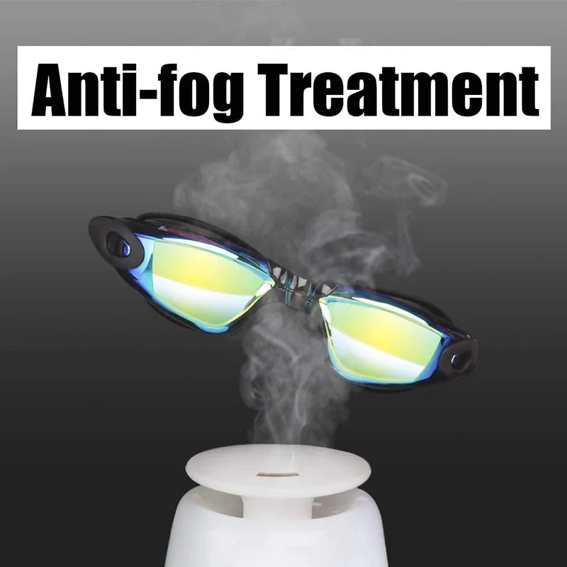 Swimming Goggles Are Adjustable Anti-Fog Uv Prescription For Men, Women & Kids