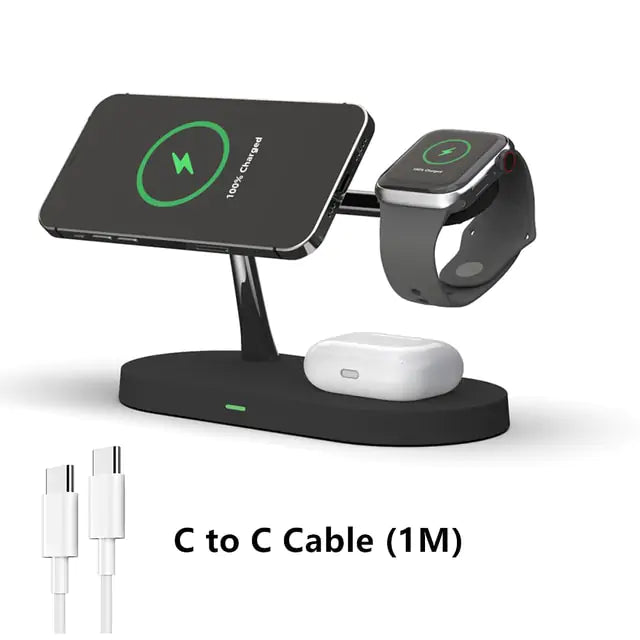 3-in-1 Wireless Magsafe Charging Stand