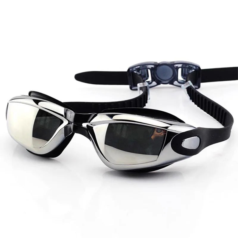 Swimming Goggles Are Adjustable Anti-Fog Uv Prescription For Men, Women & Kids