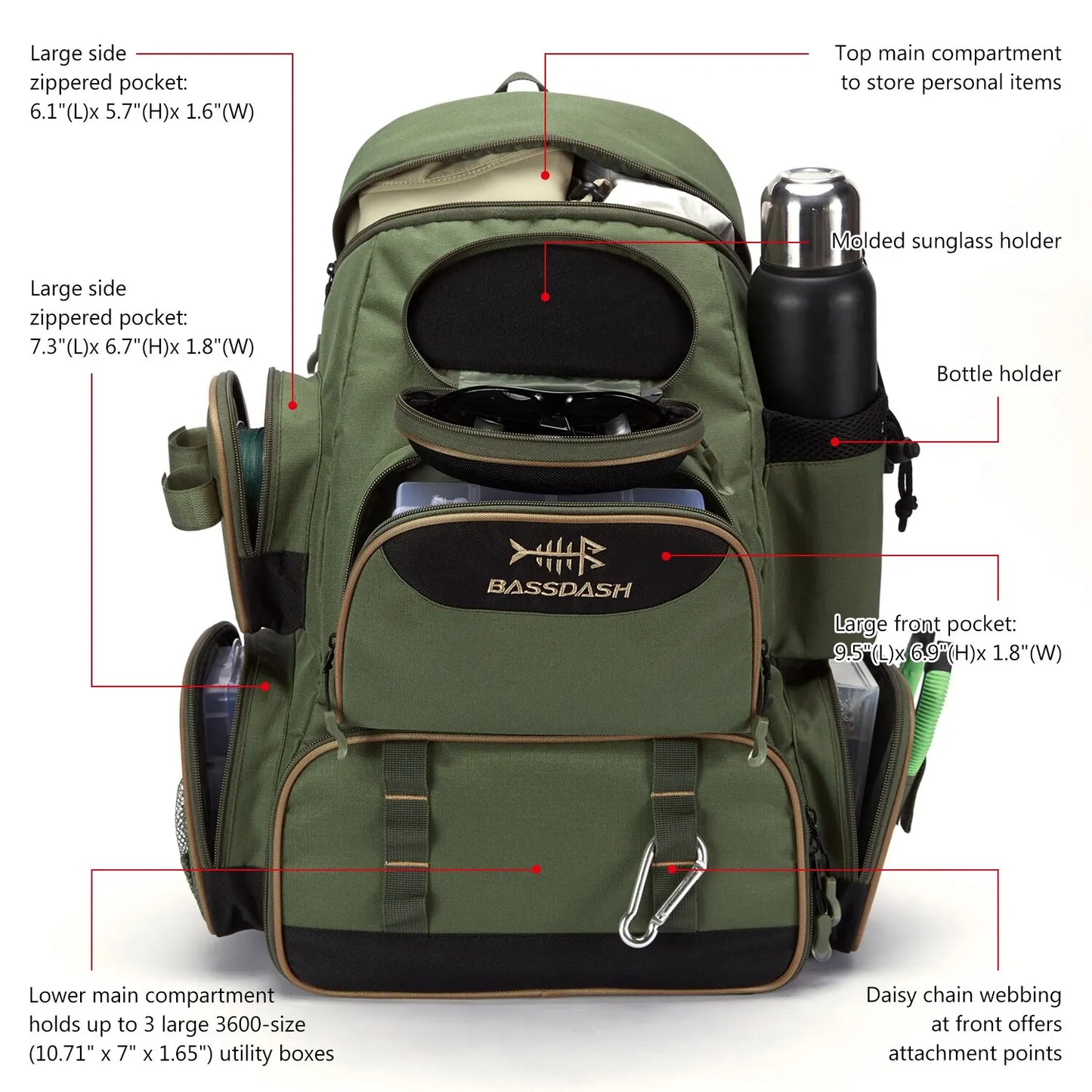 Tactical Fishing Bag