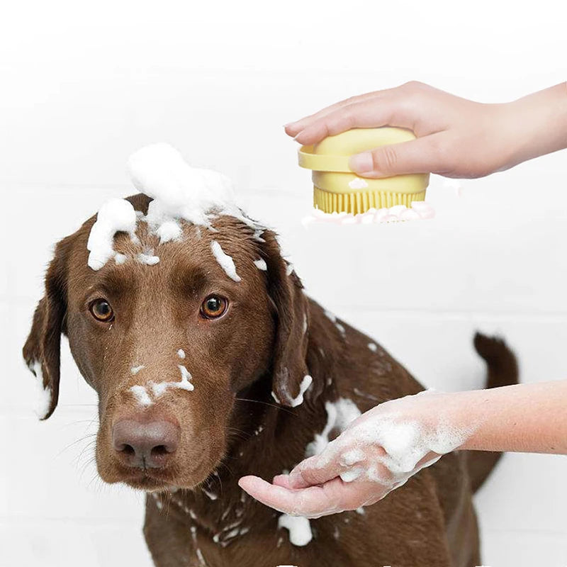 Pet Shampoo Brush