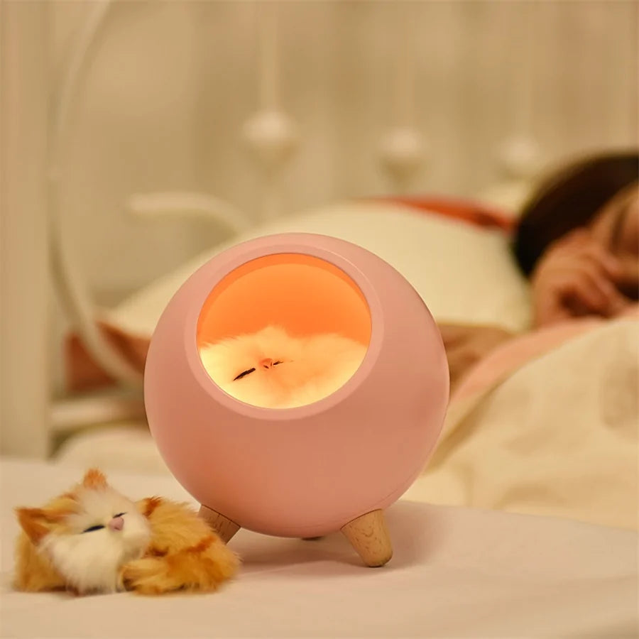 LED Cat USB Touch Light