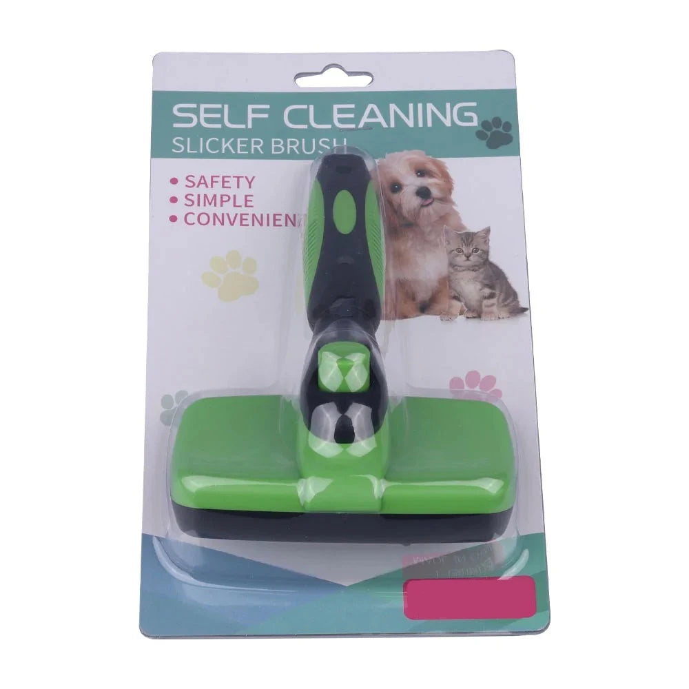 Self Cleaning Dog Brush